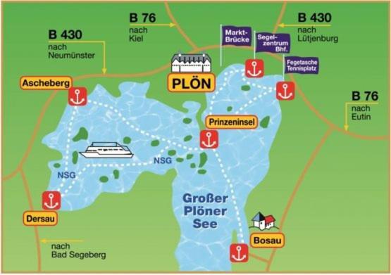 Simone'S Ferienwohnung Am Ploener See Bosau Exterior photo